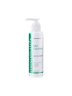 Oily Cleaning очищающий гель для жирной кожи с экстрактом белой ивы и Aloe Vera Mesomatrix/Мезоматрикс 150 мл
