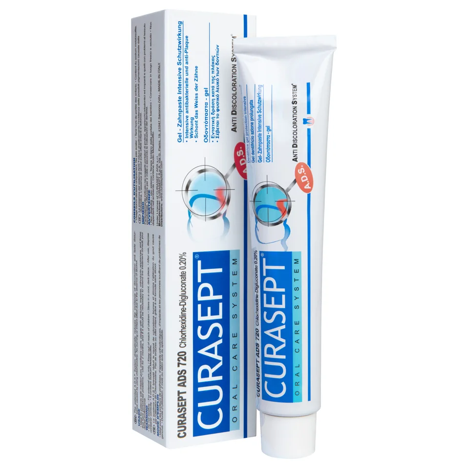 Curasept ADS DNA 720 зубная паста (хлоргексидин 0,2%), 75 мл