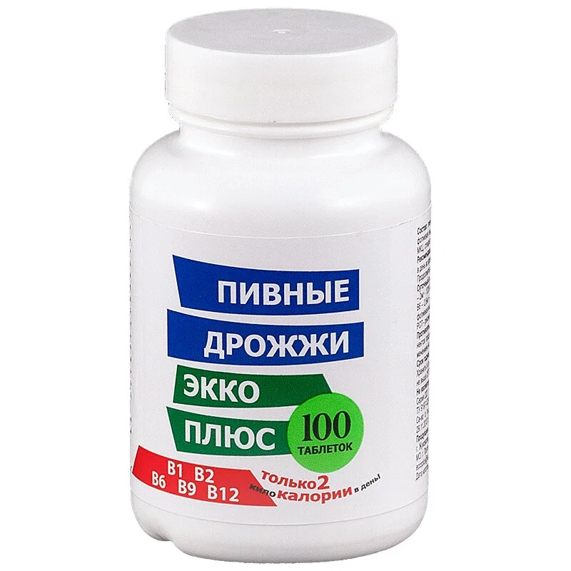 Дрожжи Пивные "Экко Плюс" Тб 0,45Г N100