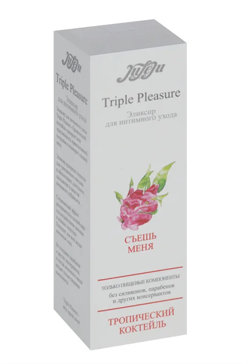 Эликсир для интимного ухода Juleju Triple Pleasure тропический коктейль 10258juleju 65 гр