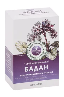Бадан лист Алфит Плюс 50 гр