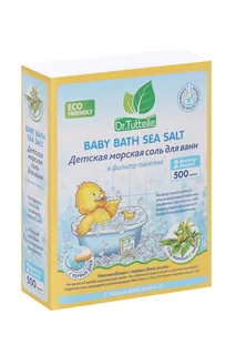 Соль морская Dr.Tuttelle для ванн дет с чередой, 500 г