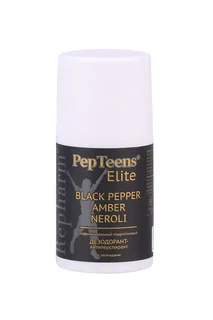 Дезодорант-антиперспирант Repharm PepTeens Black Pepper Amber Neroli 100 гр