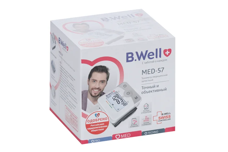Тонометр автомат B Well Мед-57