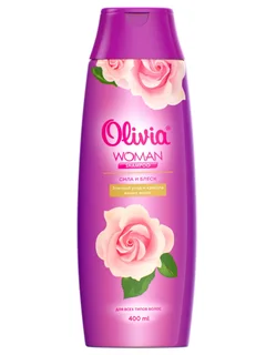 Шампунь Olivia Woman Сила и блеск, 400 мл