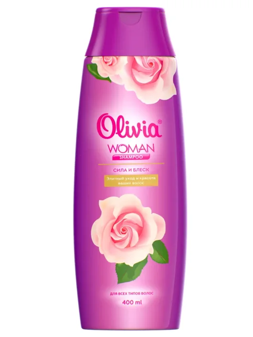 Шампунь Olivia Woman Сила и блеск, 400 мл