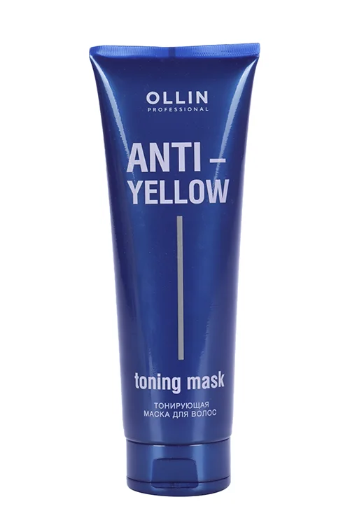 Маска Ollin Professional Anti-Yellow тонирующая для светлых волос 250 мл