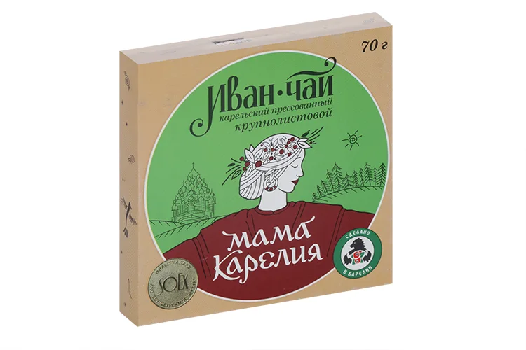 Напиток чайный Иван-чай Карельский прессованный 70 гр