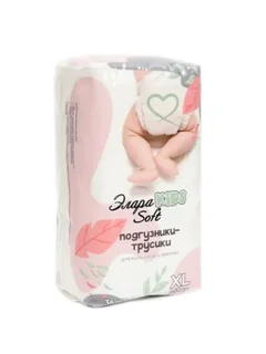 Подгузники-трусики ЭлараKids Soft детские р XL 36 шт