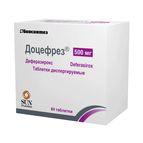 Доцефрез таблетки 500 мг 84 шт