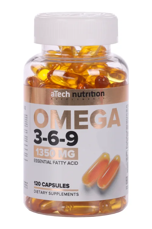 Омега 3-6-9 aTech Nutrition 1 350 мг 120 шт капсулы