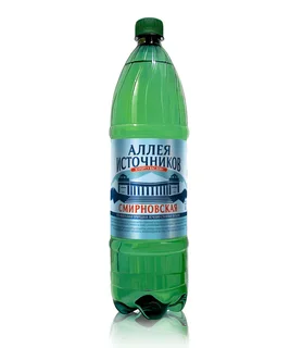 Вода мин Смирновская питьевая лечебно-столовая газ 1,5 л пластик