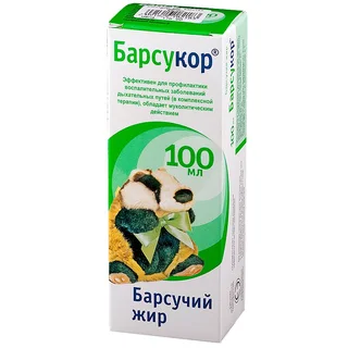 Барсучий Жир Жидкость для внутреннего применения флакон 100 мл