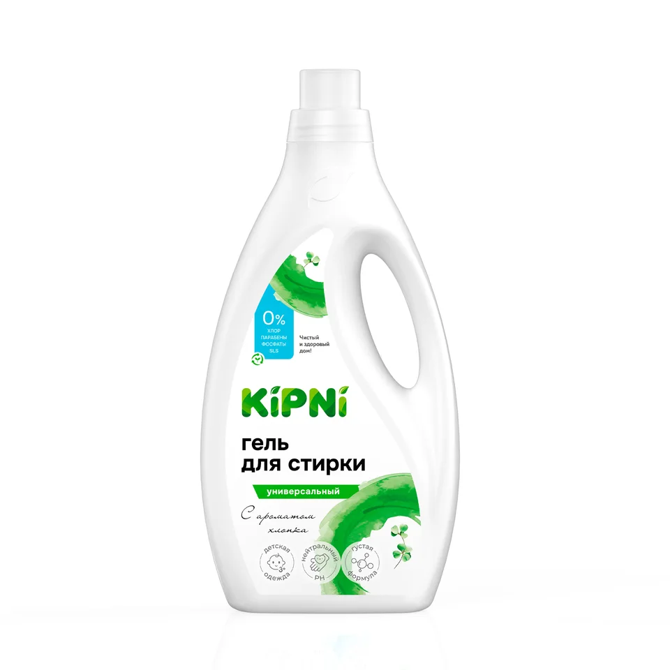 Гель для стирки Универсальный KiPNi 1,5л.