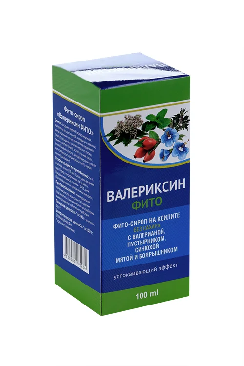Валериксин 100 мл сироп