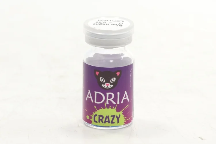 Контактные линзы Adria Crazy квартальные голубой ангел 0,00/14,0/8,6