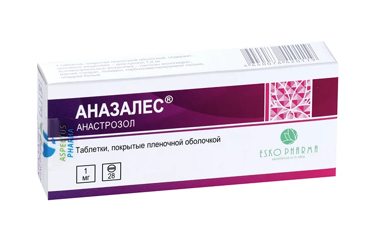 Аназалес таблетки 1 мг 28 шт