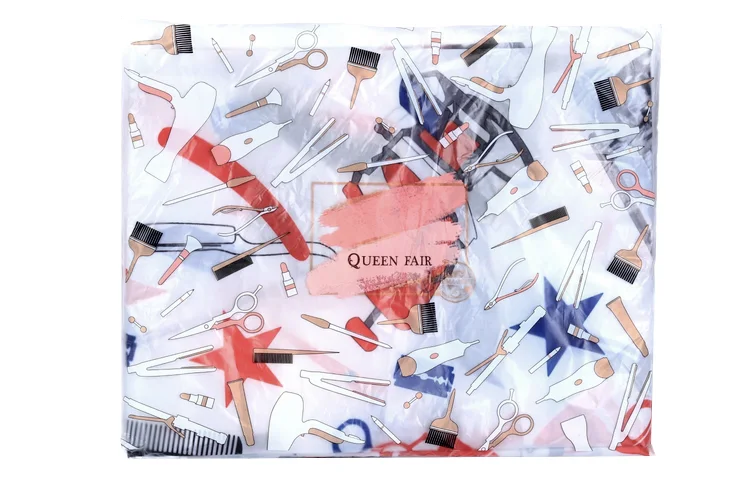 Пеньюар парикмахерский Queen fair цвет белый / разноцветный