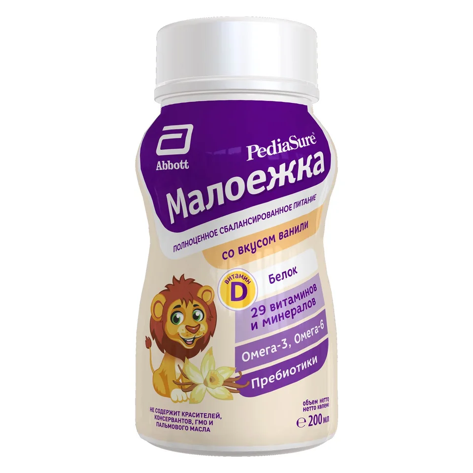 ПедиаШур малоежка ваниль 200 мл