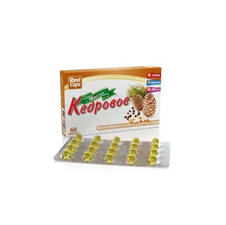 Кедровое масло капсулы 0,3 гр 60 шт