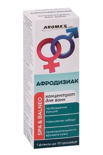 Концентрат для ванн AROMASaules Афродизиак 100 мл