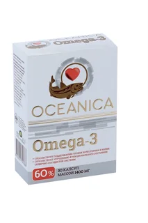Омега-3 60% 60 шт капсулы