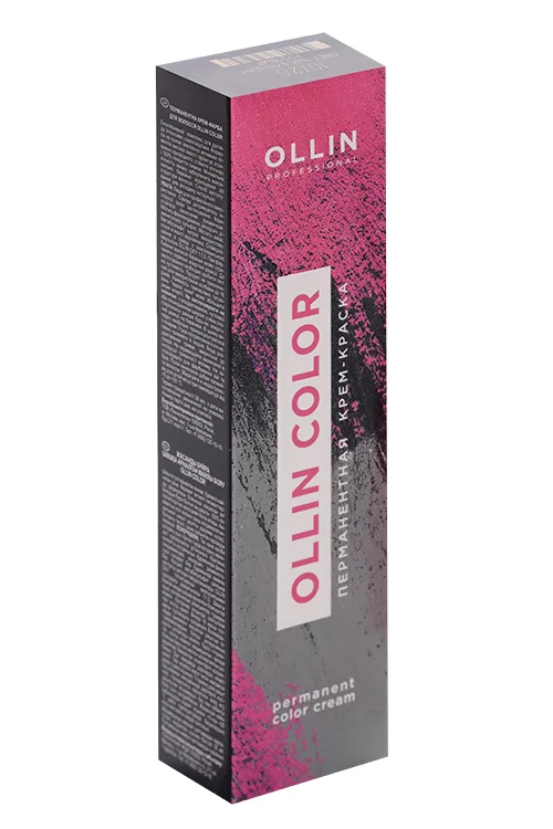 Крем-краска Ollin Professional Color перманент светлый блондин розов 10/26 для волос 60 мл