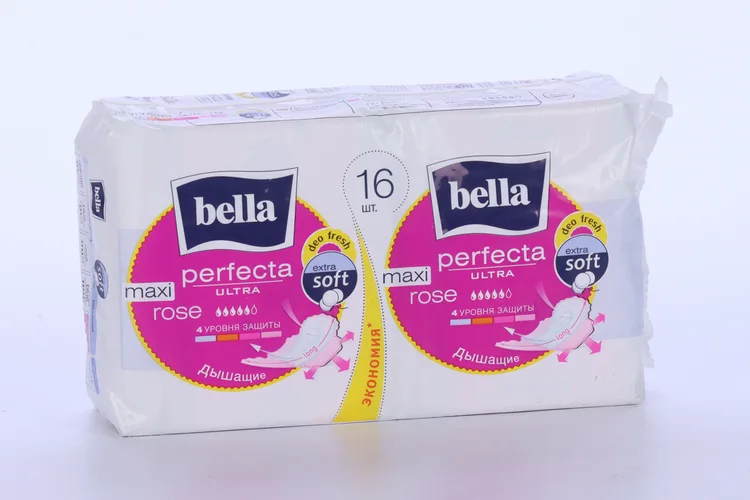 Прокладки Bella Perfecta Ultra Maxi Rose Deo Fresh 16 шт