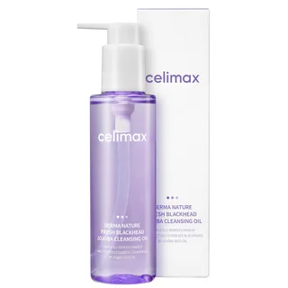 Гидрофильное масло от чёрных точек Derma Nature Fresh Blackhead Jojoba Cleansing Oil 150 мл Celimax