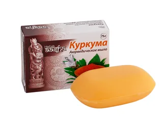 Мыло Куркума Aasha Herbals 75 гр