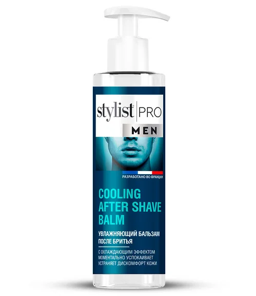 Бальзам Stylist Pro Men увлажняющий после бритья, 190 мл