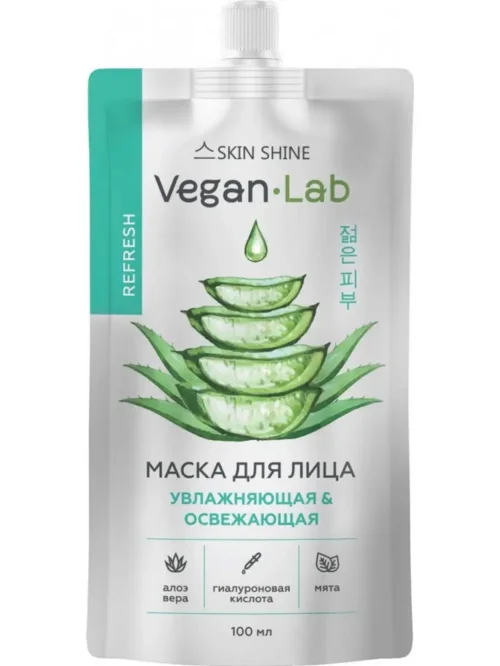 Маска Skin Shine увлажняющая / освежающая для лица, 100 мл