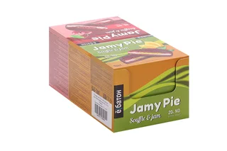 Печенье Ёбатон Jamy pie Souffle and Jam Шоколадный крем 20% protein без сах 9 шт