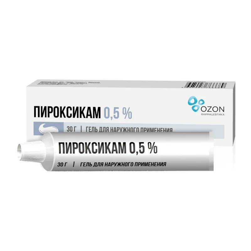 Пироксикам гель 0.5 % 30 г