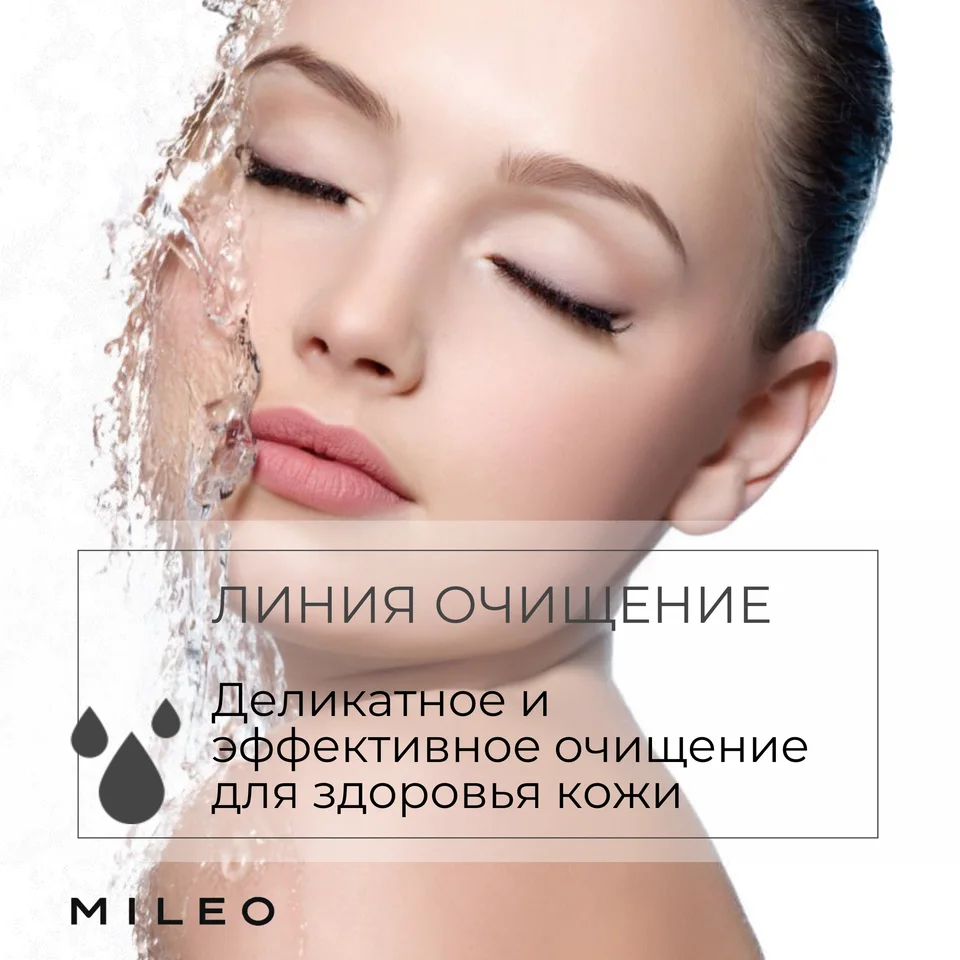 Мягкая пенка с экстрактом мимозы Mileo Professional 200 мл
