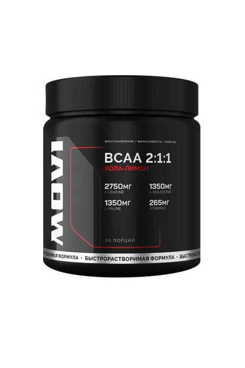 Bcaa 2:1:1 Movi вкус кола-лимон 30 порций, 180 г