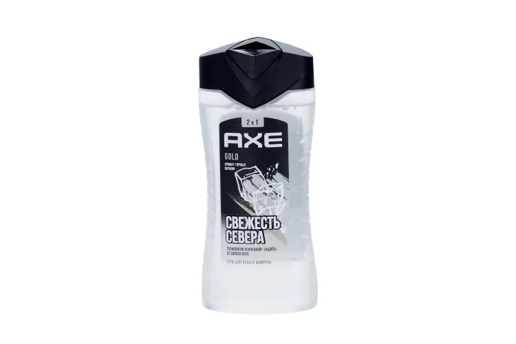 Гель AXE 2в1 gold аромат горных вершин мужской для душа 250 мл