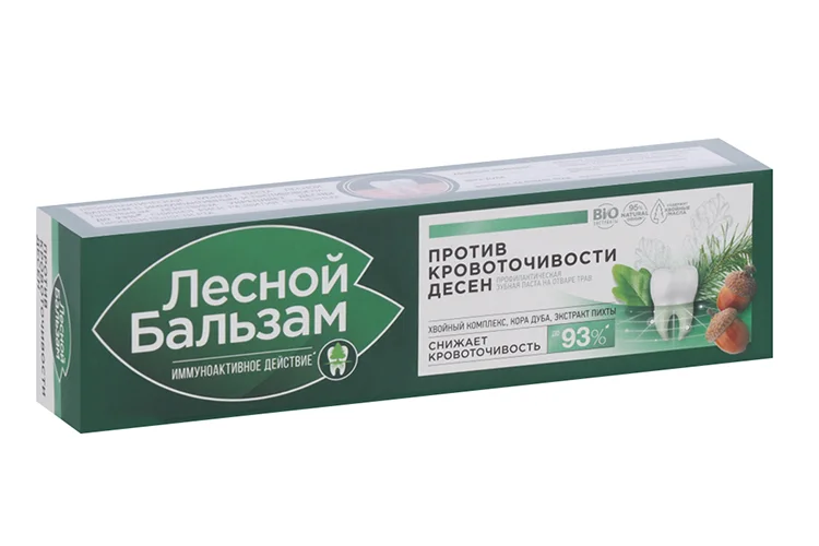 Зубная паста Лесной бальзам кора дуба / пихта 50 мл
