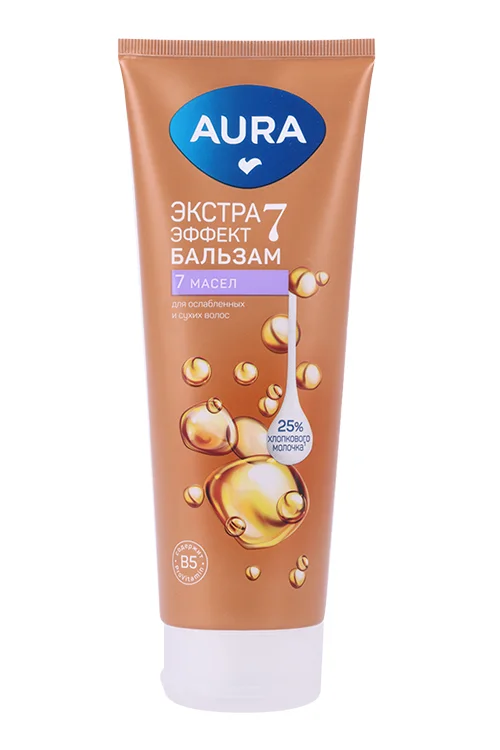 Бальзам для волос Aura Экстра эффект 7 масел 250 мл