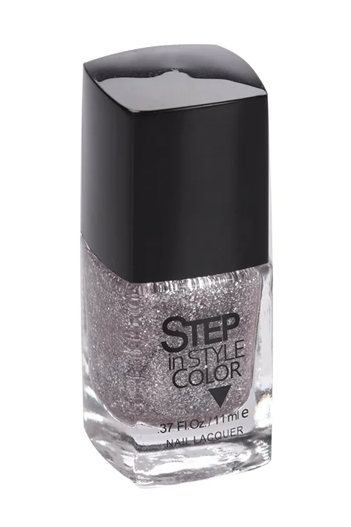Лак Step in Style Color для ногтей LE №41 серебро 11 мл