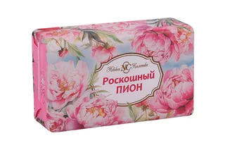 Мыло Невская косметика туалетное Роскошный пион, 180 г