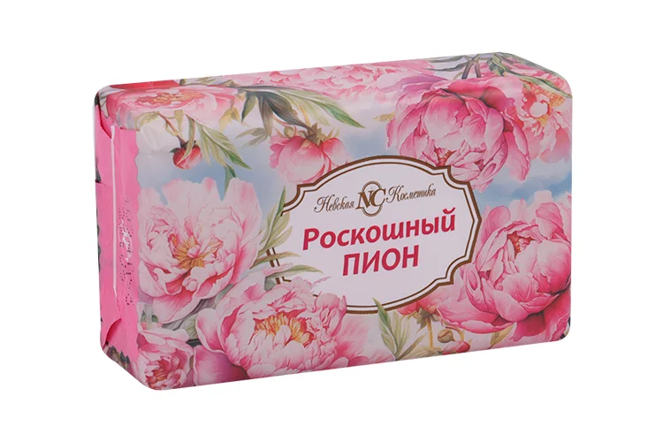 Мыло Невская косметика туалетное Роскошный пион, 180 г
