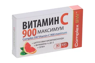 Витамин С 900 Максимум 610 мг 30 шт капсулы