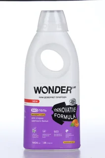 Экогель Wonder LAB для стирки цветного белья Мандарин и мята 1 400 мл