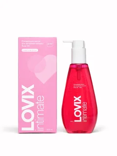Очищающее масло для интимной гигиены Lovix Rosy Oil