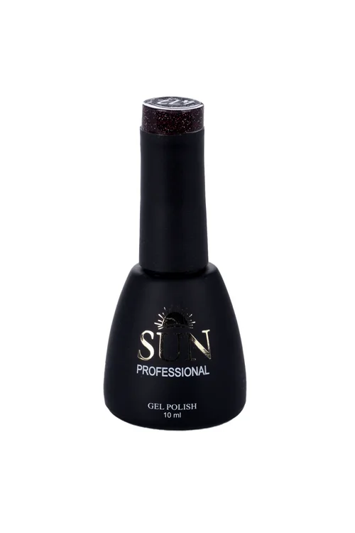 Гель-лак SUN Professional для маникюр / педикюр светоотраж №472 коричнево-красный 10 мл