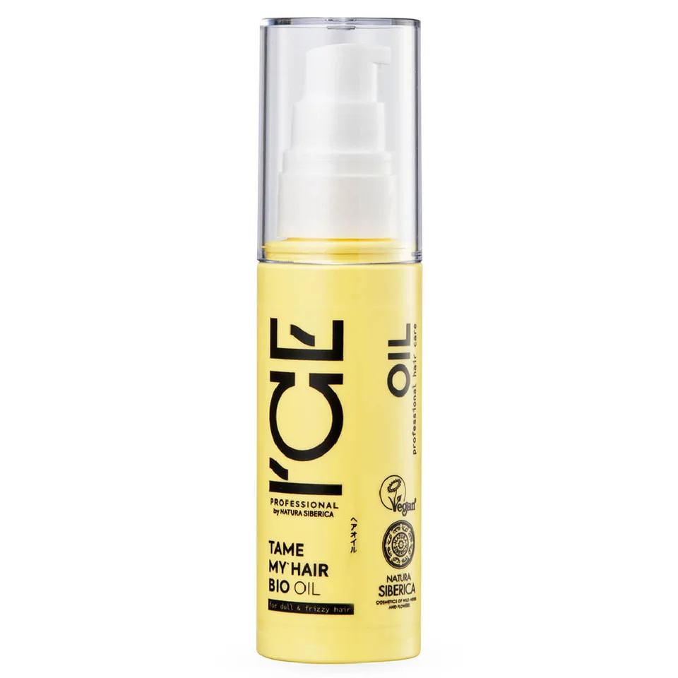 ICE Professional Tame My Hair Масло для тусклых и вьющихся волос, 50 мл, Natura Siberica