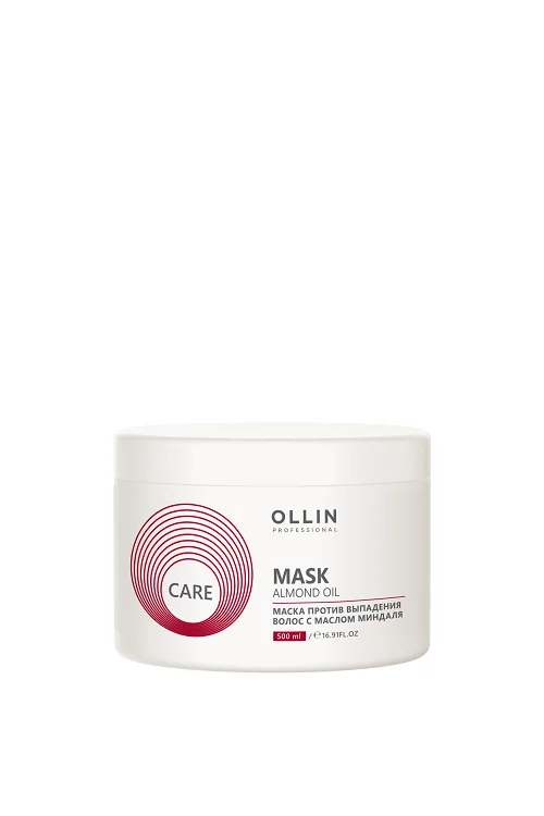 Маска Ollin professional care против выпадения волос с маслом миндаля, 500 мл