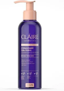 Гель-пенка Claire Cosmetics Collagen Active Pro очищающий 195 мл