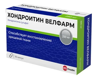 Хондроитин капсулы 250 мг 50 шт